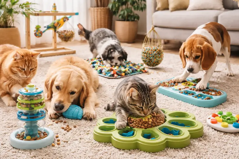 enriquecimento ambiental para pets ideias